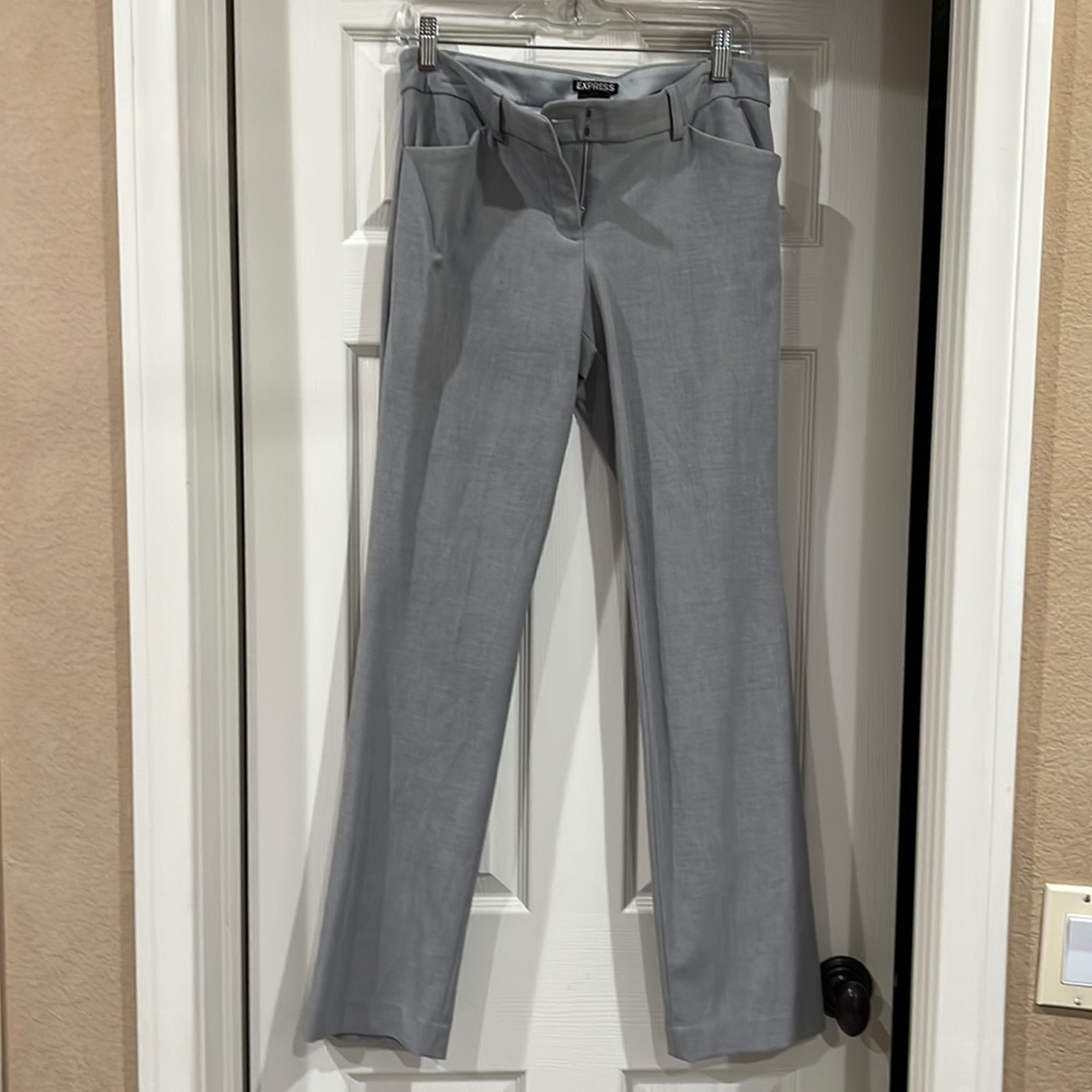 Gray dress pants from Express